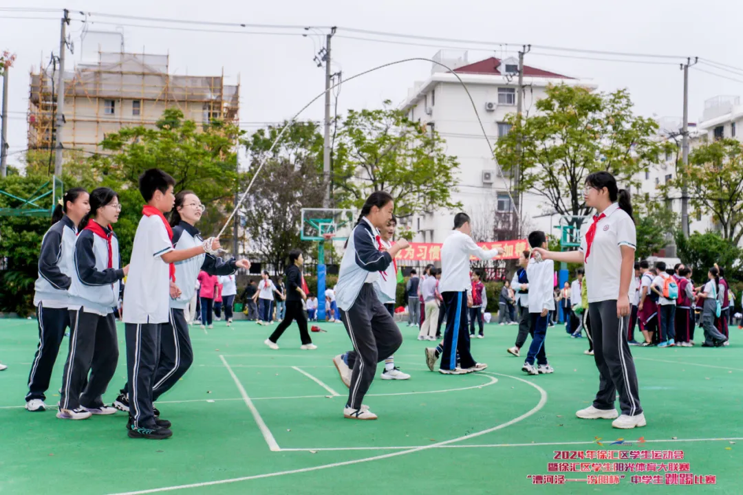 跳踢展风采 青春放光芒——徐汇区“漕河泾—汾阳杯”中学生跳踢比赛顺利进行