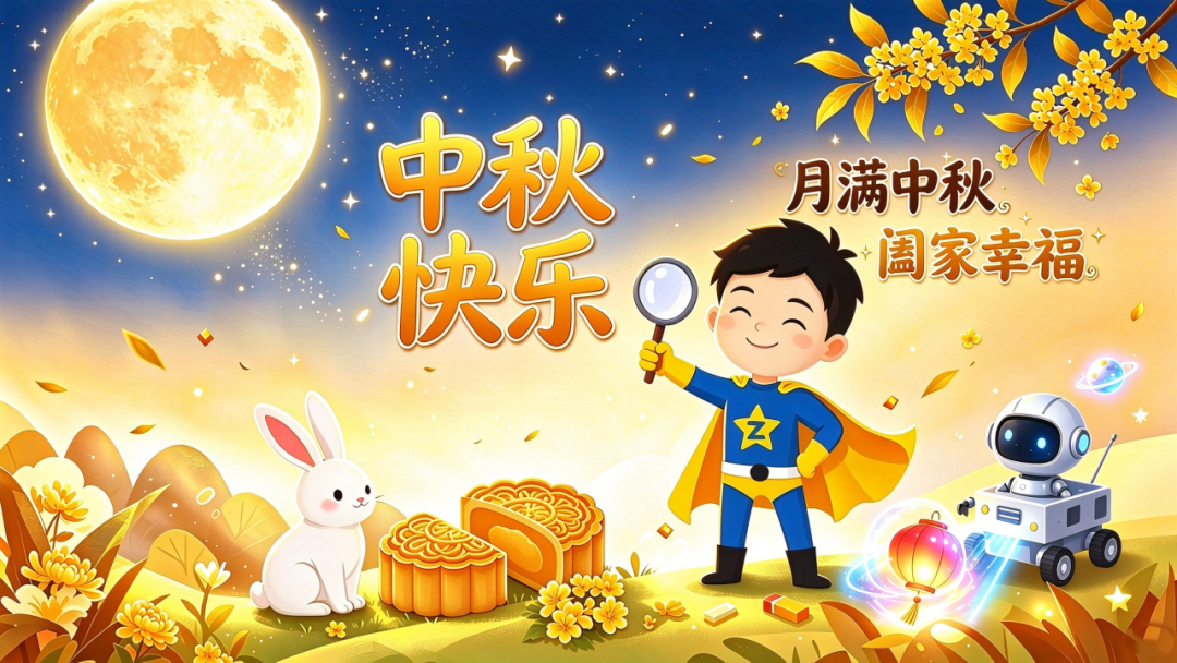 中秋月圆｜晚风送桂香，一起解锁这轮不一样的中秋月