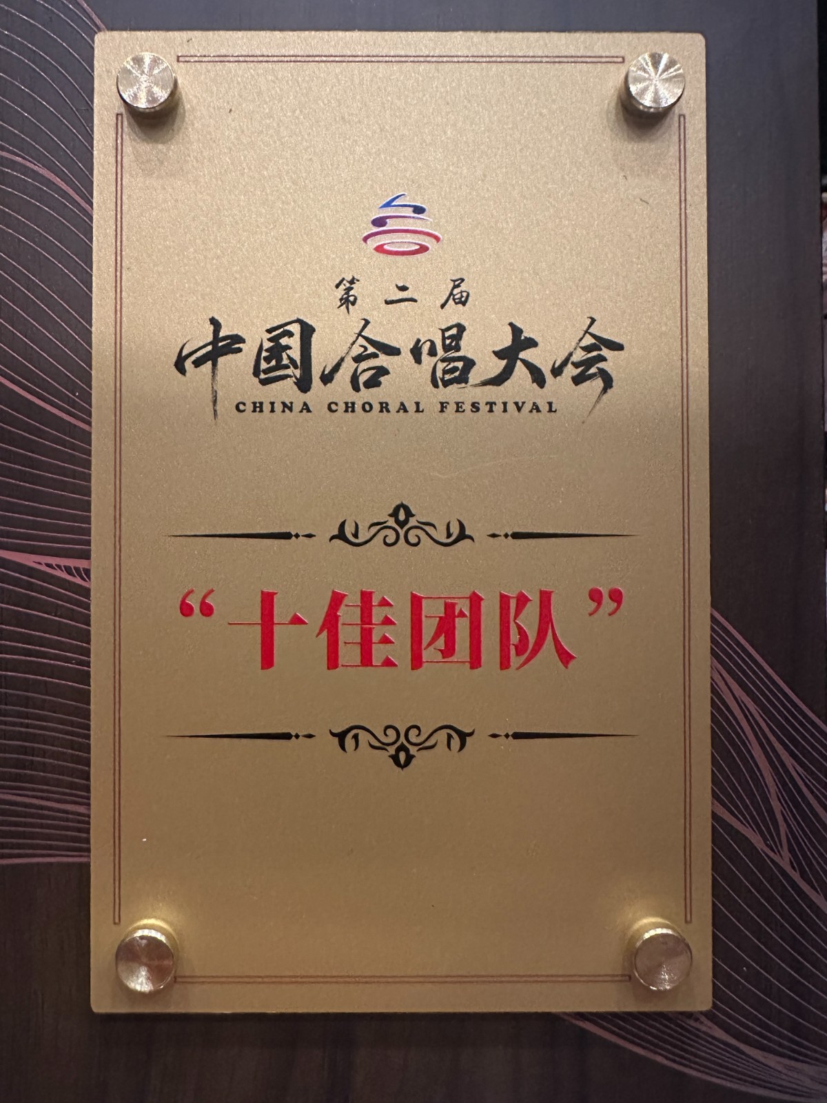 徐汇区青少年活动中心男童合唱团荣获2025第二届中国合唱大会“十佳团队”